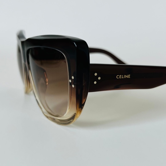CELINE SUNGLASSES CL40157U 50F 57/18/140 Brown NEW! - Picture 5 of 9
